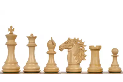 FIGURY SZACHOWE BAGGIO HEBANIZOWANE 4 CALE